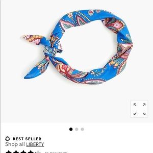 J. CREW Bandana in Liberty Print